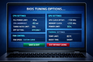 Laptop BIOS Tuning When Your BIOS Is Locked image.
